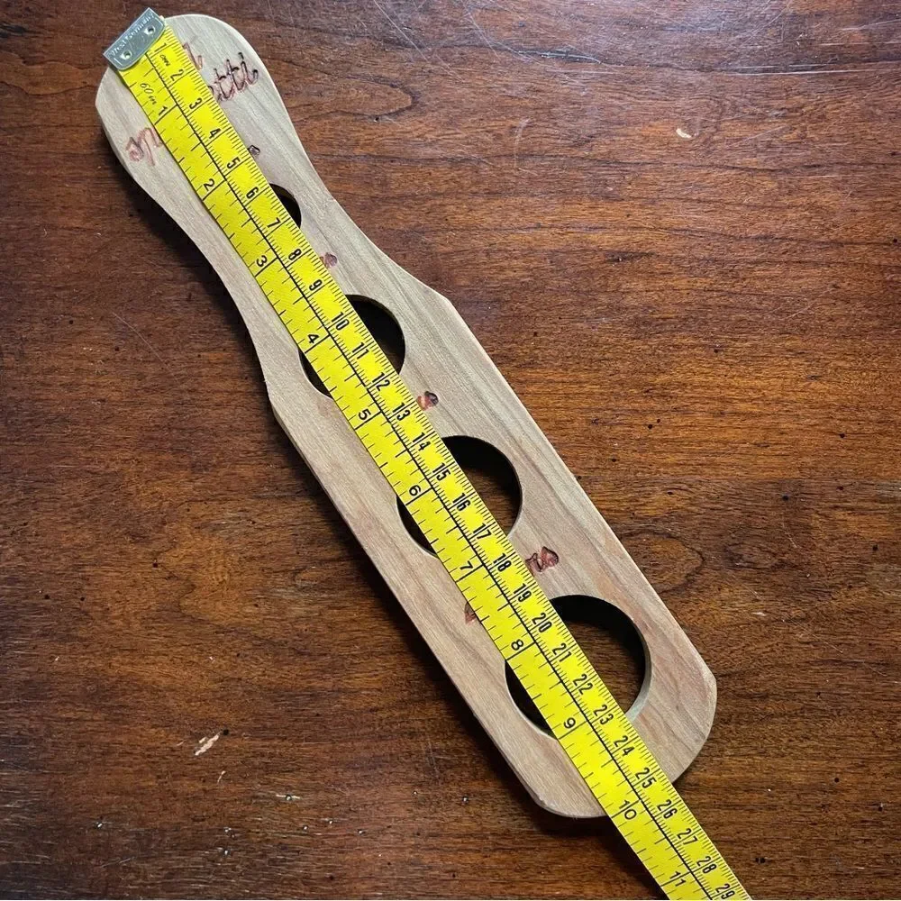 Artisan Hand Crafted “Dosa Spaghetti” Spaghetti Portion Measure Wood